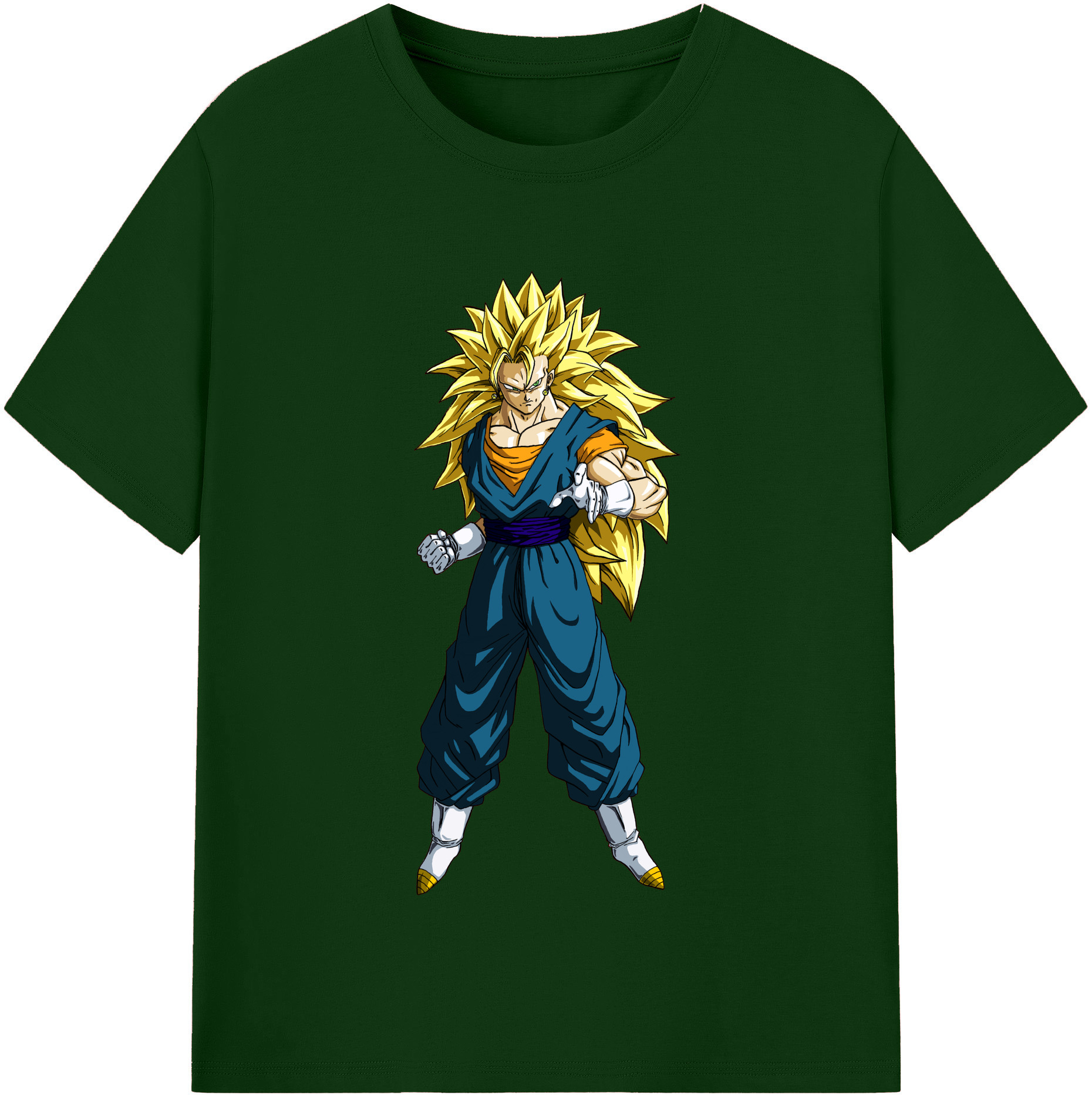 （画像用） ドラゴンボール ベジット DRAGON BALL Vegetto 綿100％半袖Tシャツ（フロントプリント）